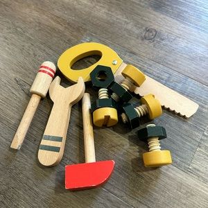 Hearth and Hand kids wooden tool set.